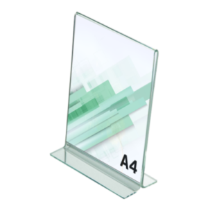 Suport Plexiglas A4 Tip T