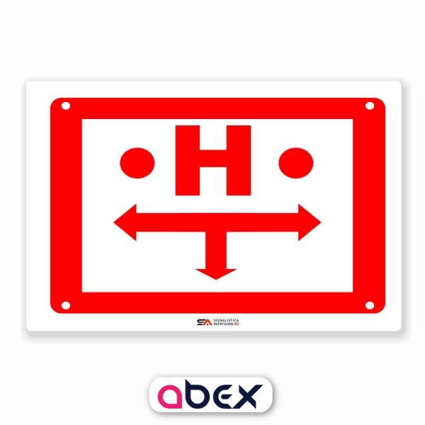 Hidrant PSI placa sticker autocolant